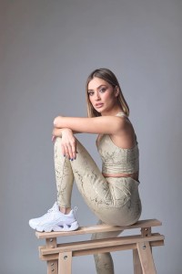 Ψηλόμεσο Αθλητικό κολάν Superstacy Fantasy GOLD Ψηλόμεσο Αθλητικό κολάν Superstacy Fantasy GOLD