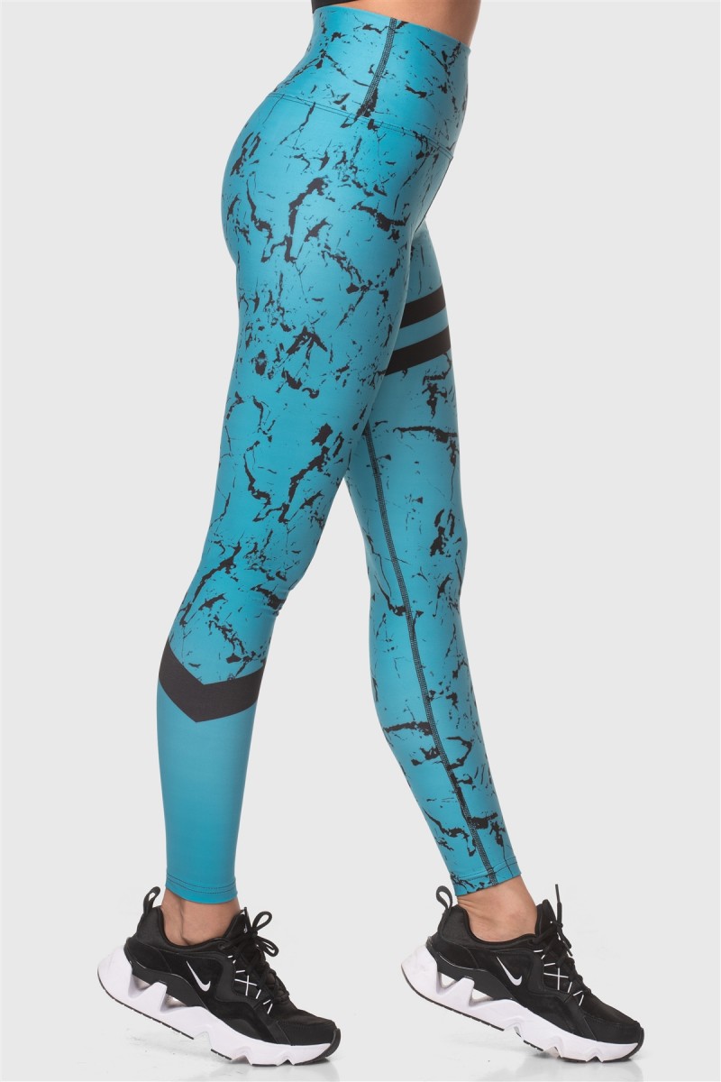 Αθλητικό κολάν Superstacy DIGITAL PRINT AQUA Αθλητικό κολάν Superstacy DIGITAL PRINT AQUA