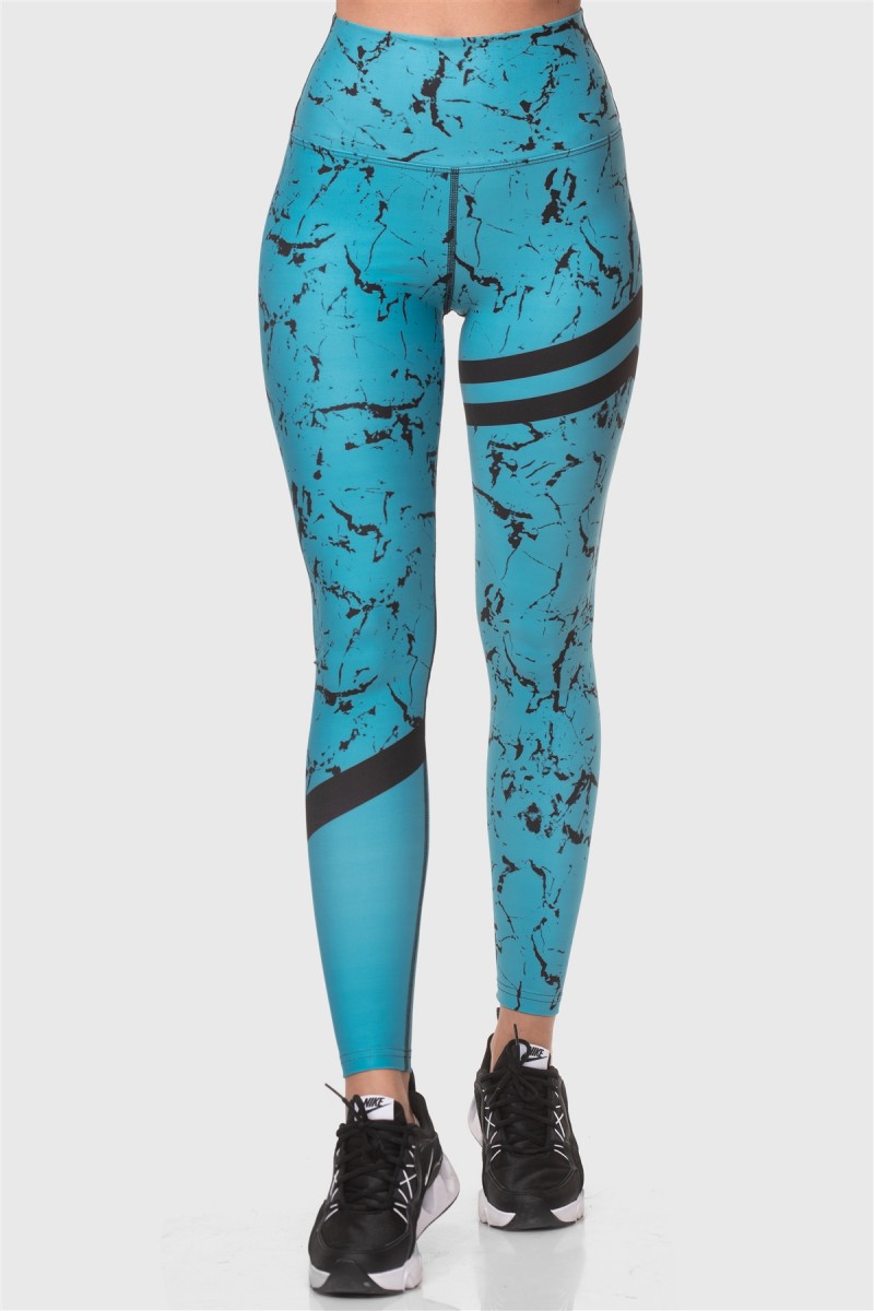 Αθλητικό κολάν Superstacy DIGITAL PRINT AQUA Αθλητικό κολάν Superstacy DIGITAL PRINT AQUA