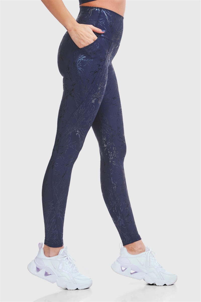 Ψηλόμεσο Αθλητικό κολάν Superstacy Fantasy Blue Ψηλόμεσο Αθλητικό κολάν Superstacy Fantasy Blue