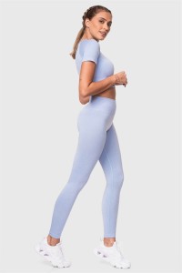 Ψηλόμεσο κολάν Superstacy Γαλαζιο PUSH UP FIT Ψηλόμεσο κολάν Superstacy Γαλαζιο PUSH UP FIT