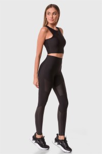 Αθλητικό κολάν Superstacy Sport Tights Black Αθλητικό κολάν Superstacy Sport Tights Black