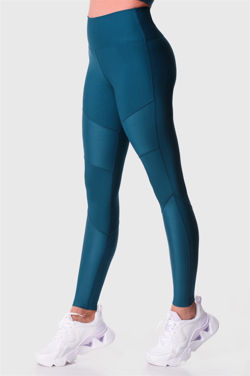 Αθλητικό κολάν Superstacy Sport Tights Petrol Αθλητικό κολάν Superstacy Sport Tights Petrol