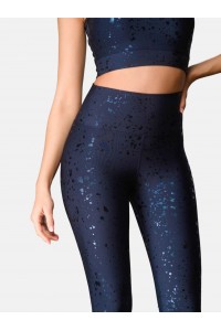 Ψηλόμεσο Αθλητικό κολάν Superstacy Splash Blue Ψηλόμεσο Αθλητικό κολάν Superstacy Splash Blue