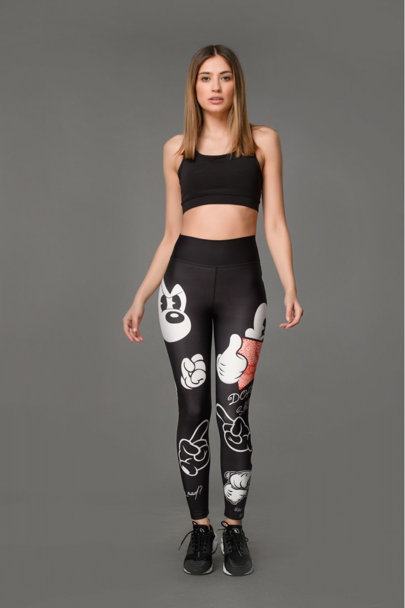 Αθλητικό κολάν Superstacy Mickey PUSH-UP Leggings