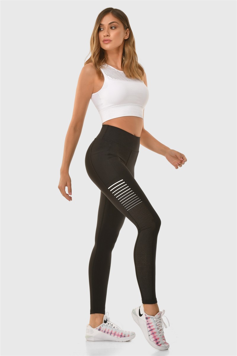Αθλητικό κολάν Superstacy BLACK COMFORT PUSH UP FIT Αθλητικό κολάν Superstacy BLACK COMFORT PUSH UP FIT