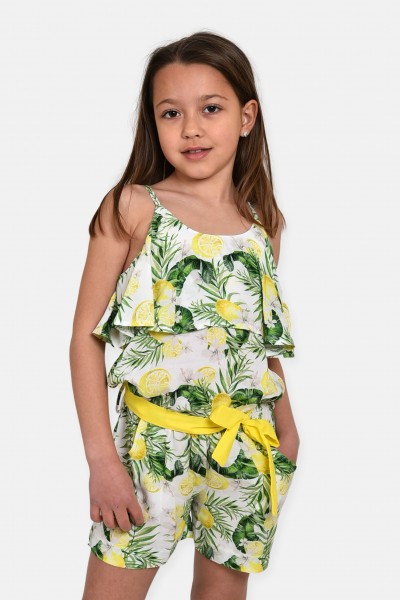 Εφηβικό φόρεμα TRAX Floral 39122