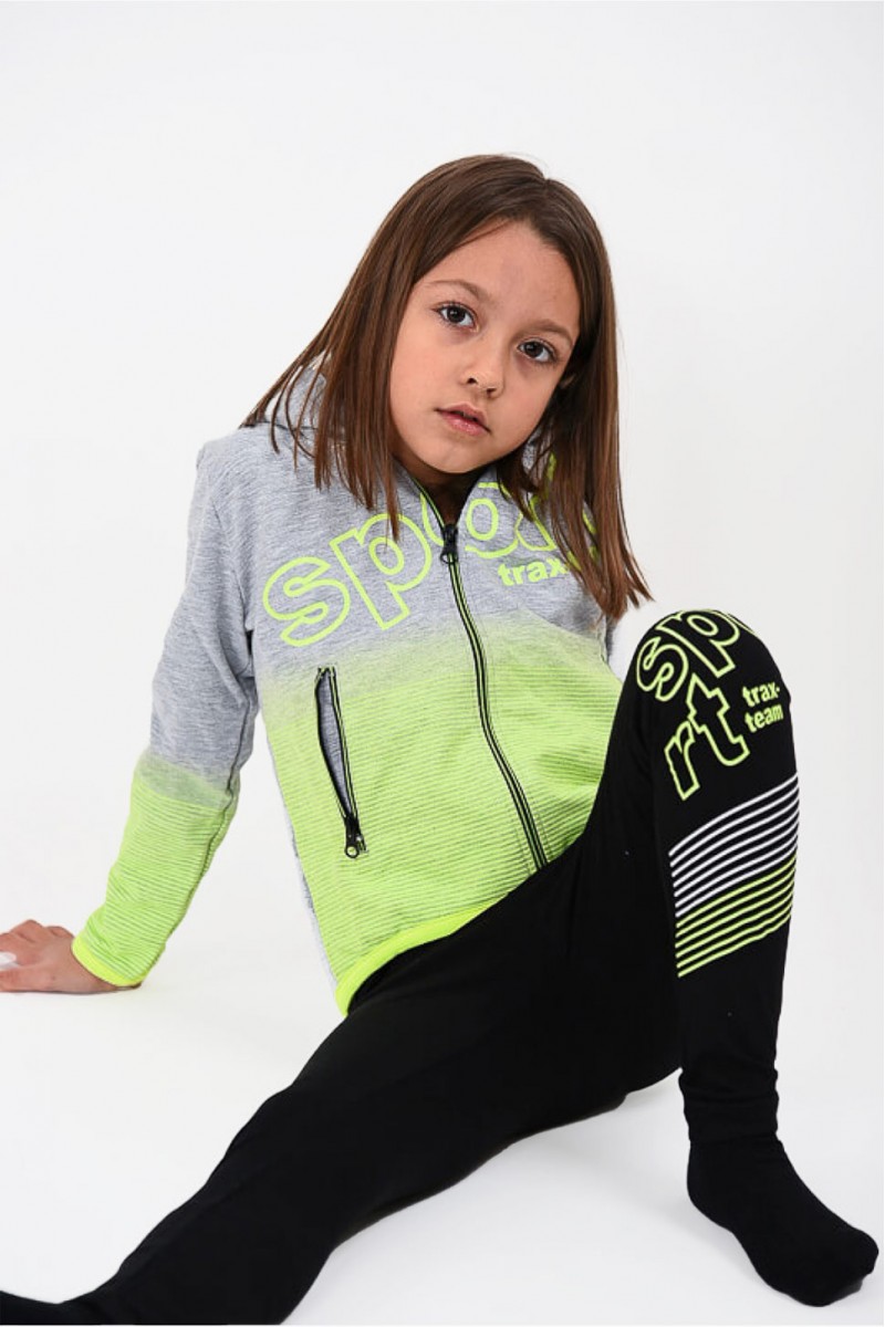 Φθινοπωρινό σετ με ζακέτα TRAX Sport Girl - Άνοιξη 2020 Φθινοπωρινό σετ με ζακέτα TRAX Sport Girl - Άνοιξη 2020