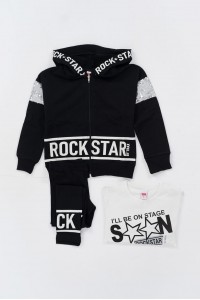 Σετ 3 Τεμαχίων με κολάν TRAX Rock Star 40632 Σετ 3 Τεμαχίων με κολάν TRAX Rock Star 40632