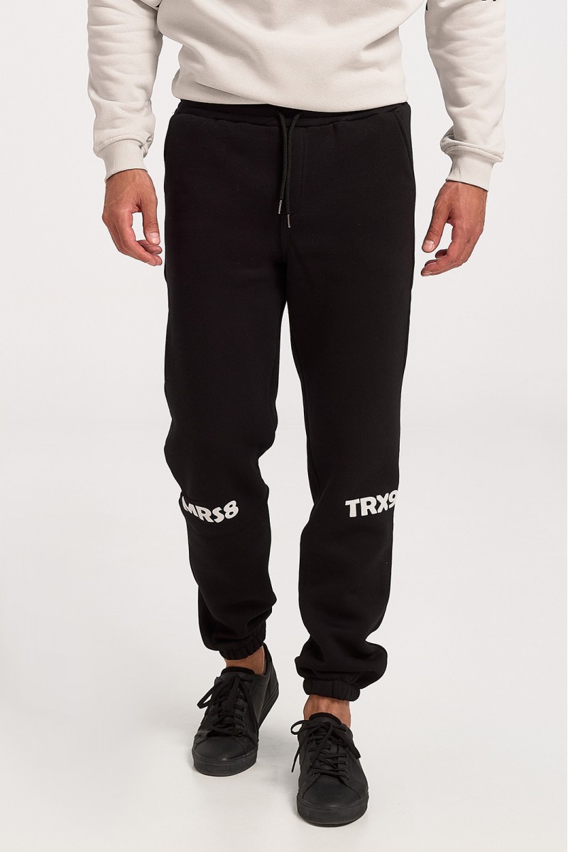 Παντελόνι Φούτερ TRAX BLACK 42301 Παντελόνι Φούτερ TRAX BLACK 42301