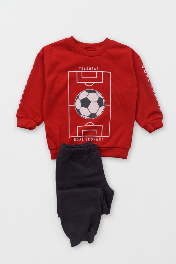 Παιδική φόρμα TRAX Football 42920 RED