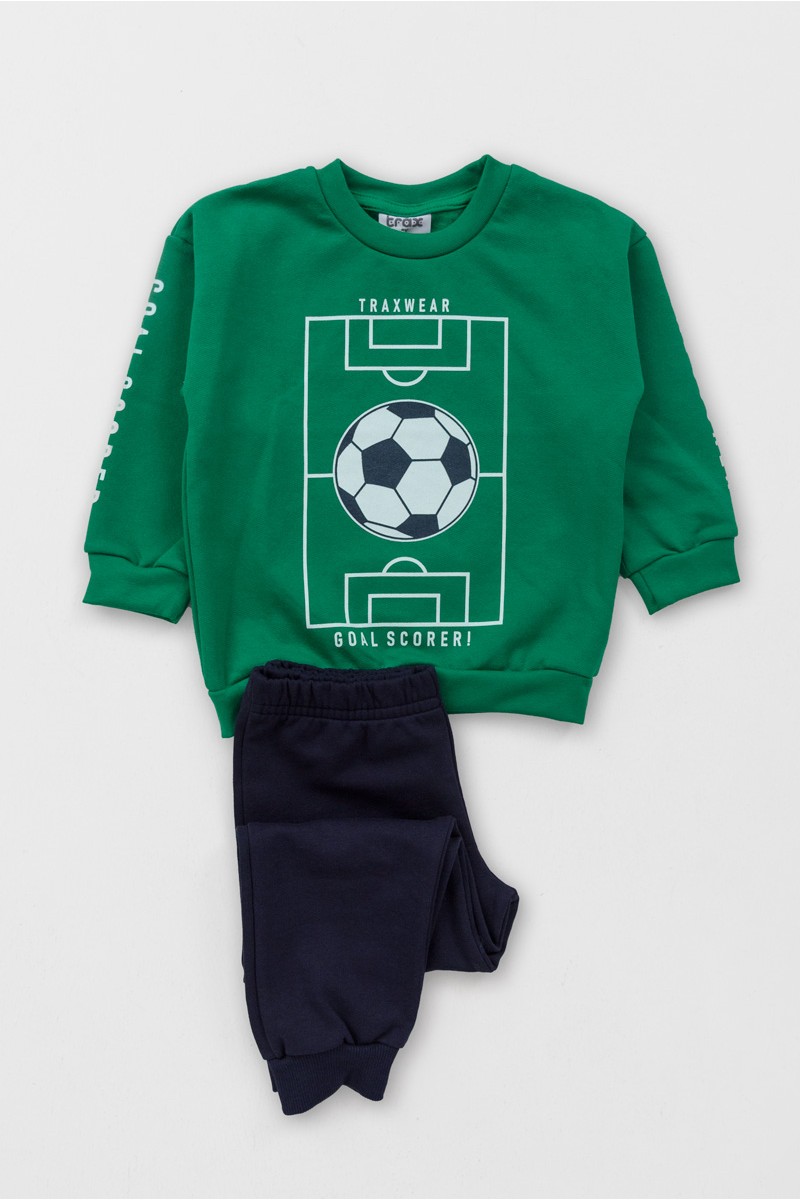 Παιδική φόρμα TRAX Football 42920 Green