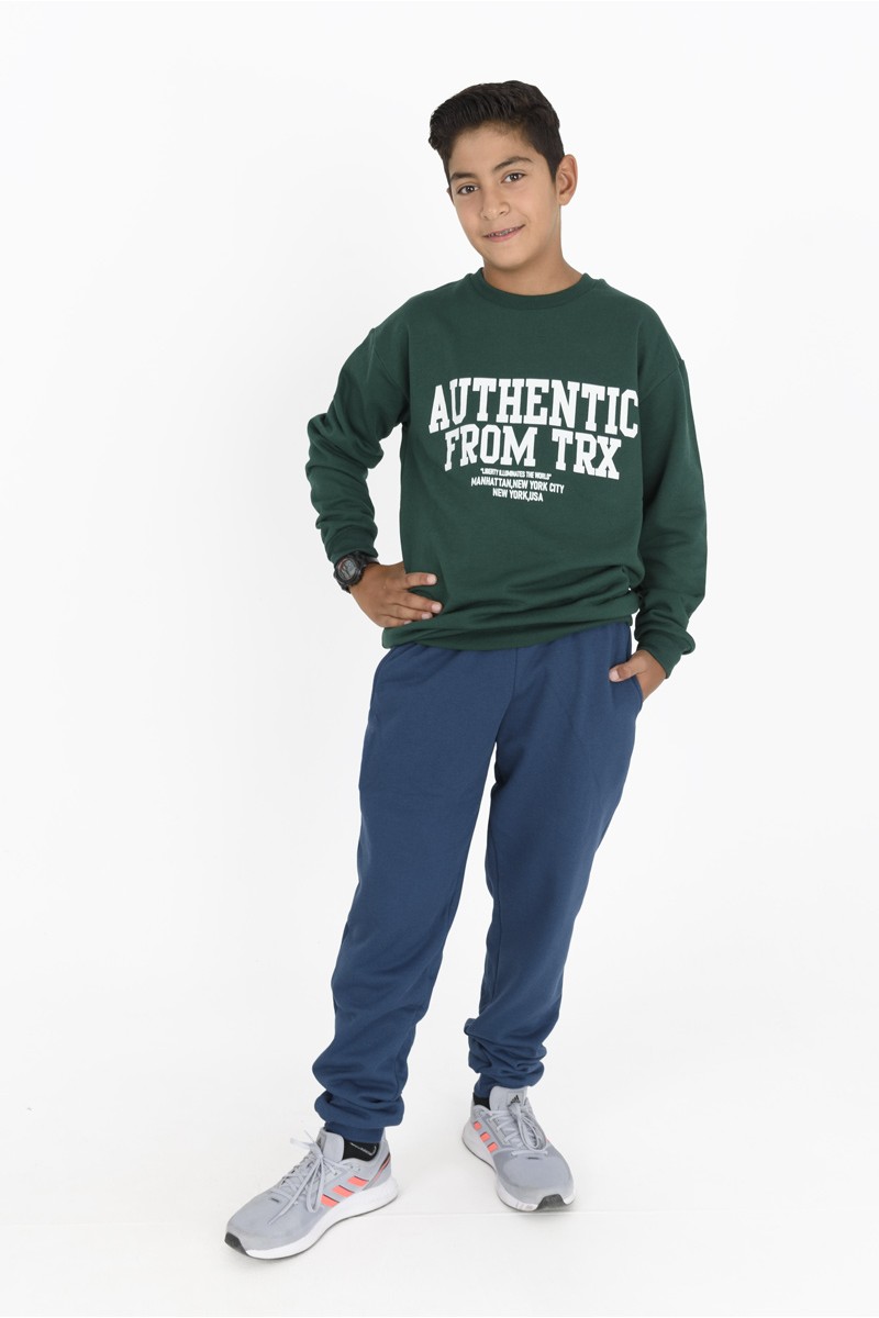 Εφηβική φόρμα TRAX Authentic 42816 Πετρόλ Εφηβική φόρμα TRAX Authentic 42816 Πετρόλ