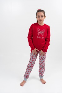 Εφηβική Πιτζάμα TRAX Butterfly 40692 Εφηβική Πιτζάμα TRAX Butterfly 40692