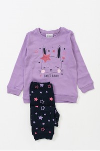 Παιδική Πιτζάμα TRAX GIRL Pink Rabbit 44792 Παιδική Πιτζάμα TRAX GIRL Pink Rabbit 44792