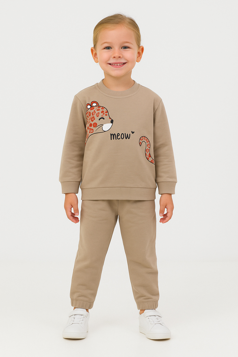 Παιδική φόρμα σετ κορίτσι TRAX 48721 ΜΠΕΖ