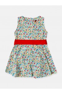 Εμπριμέ παιδικό φόρεμα TRAX Flowers 31200