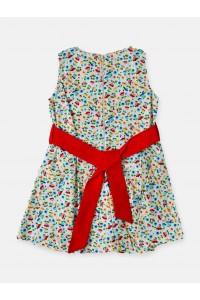 Εμπριμέ παιδικό φόρεμα TRAX Flowers 31200