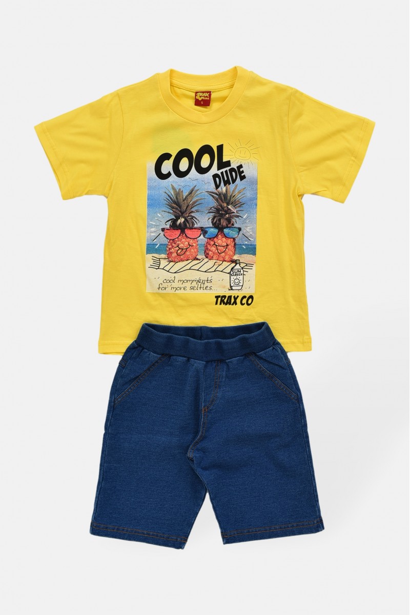 Κοντομάνικο παιδικό σετ TRAX COOL DUDE 37447 Κοντομάνικο παιδικό σετ TRAX COOL DUDE 37447