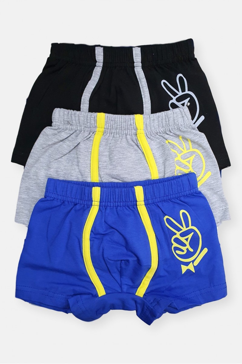 Εφηβικά εσώρουχα Μπόξερ Trendy 3Pack COMBO 1 Multicolor Εφηβικά εσώρουχα Μπόξερ Trendy 3Pack COMBO 1 Multicolor