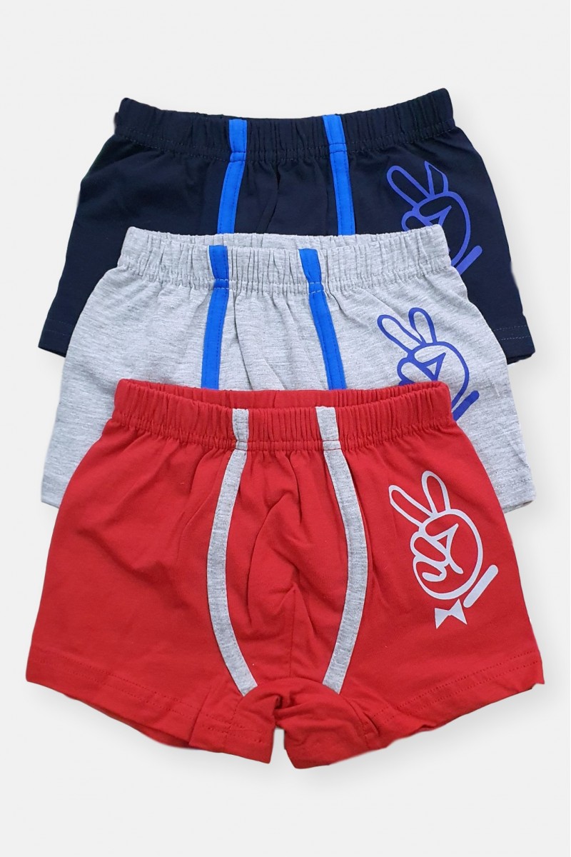 Εφηβικά εσώρουχα Μπόξερ Trendy 3Pack COMBO 2 Multicolor Εφηβικά εσώρουχα Μπόξερ Trendy 3Pack COMBO 2 Multicolor