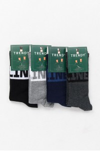 Εφηβικές κάλτσες TRENDY LINE 4 PACK