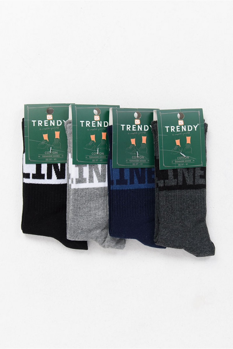 Εφηβικές κάλτσες TRENDY LINE 4 PACK