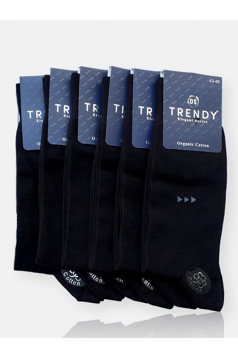 Ανδρικές καλτσες Trendy Elegant Series 6 Pack Organic Cotton Ανδρικές καλτσες Trendy Elegant Series 6 Pack Organic Cotton