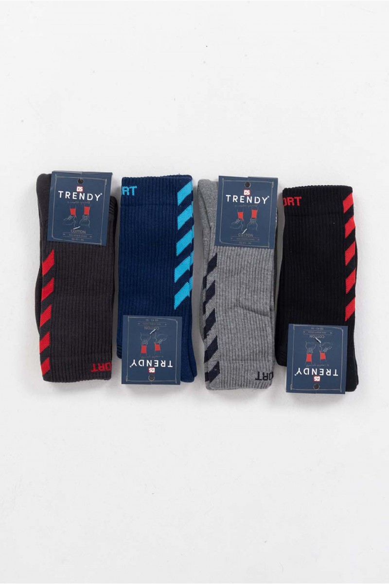 Αθλητικές κάλτσες TRENDY SPORT Dark 4 Pack Αθλητικές κάλτσες TRENDY SPORT Dark 4 Pack