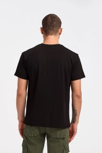 Ανδρικό T-Shirt TRAX Vintage 45505 Μαύρο