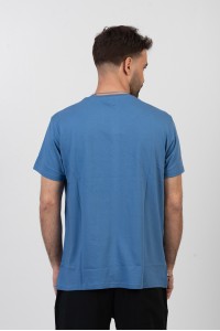 Ανδρικό T-Shirt TRAX ON OFF ΙΝΤΙΓΚΟ