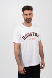 Ανδρικό T-Shirt TRAX HOUSTON ΛΕΥΚΟ Ανδρικό T-Shirt TRAX HOUSTON ΛΕΥΚΟ