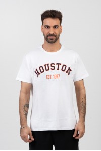 Ανδρικό T-Shirt TRAX HOUSTON ΛΕΥΚΟ