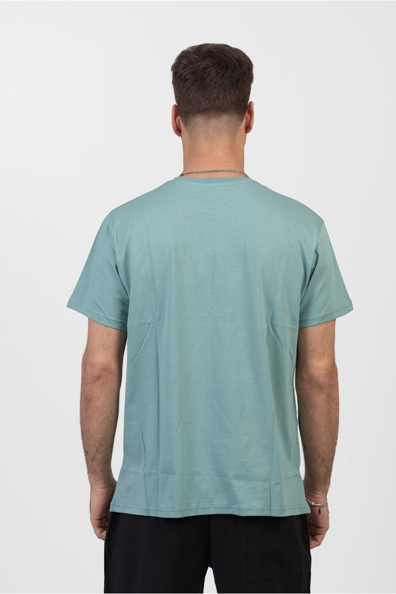 Ανδρικό T-Shirt TRAX PALM TREE ΜΕΝΤΑ 45513