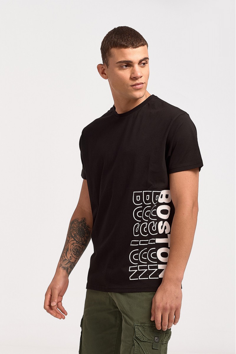 Ανδρικό T-Shirt TRAX BOSTON 43511 Ανδρικό T-Shirt TRAX BOSTON 43511