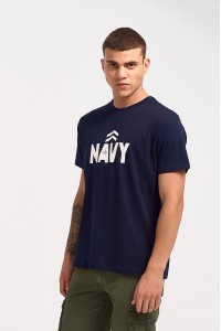 Ανδρικό T-Shirt TRAX NAVY BLUE 43513