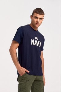 Ανδρικό T-Shirt TRAX NAVY BLUE 43513