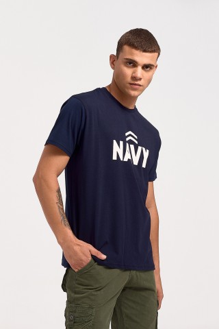 Ανδρικό T-Shirt TRAX NAVY BLUE 43513