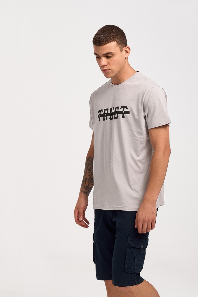 Ανδρικό T-Shirt TRAX TRUST Κοντομάνικη Μπλούζα
