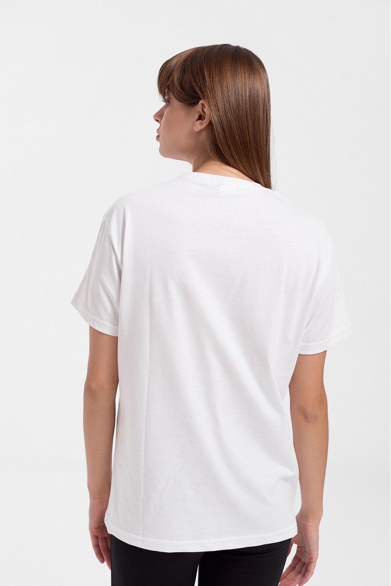 Unisex T Shirt TRX TRIANGLE White