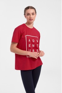 Unisex T Shirt TRX Adventure RED