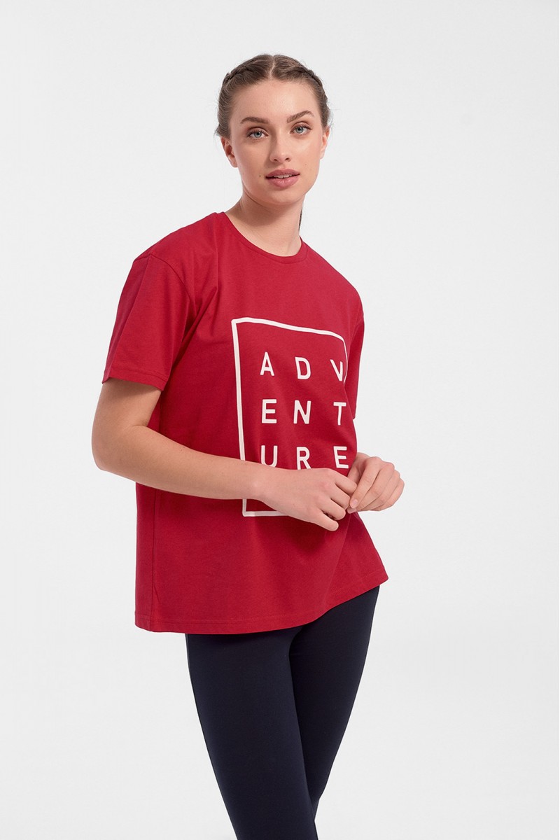 Unisex T Shirt TRX Adventure RED Unisex T Shirt TRX Adventure RED