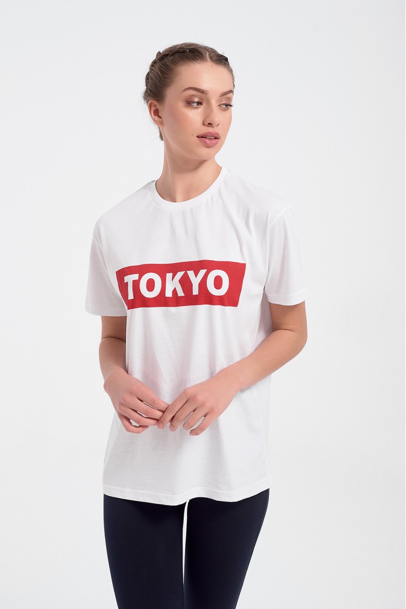 Unisex T Shirt TRX TOKYO White Unisex T Shirt TRX TOKYO White