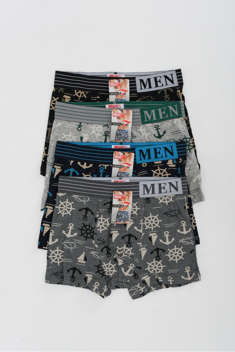 Aνδρικά εσώρουχα Boxer UOMO 4 PACK 21019 Aνδρικά εσώρουχα Boxer UOMO 4 PACK 21019