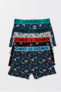 Aνδρικά εσώρουχα Boxer UOMO 4 PACK B620 Aνδρικά εσώρουχα Boxer UOMO 4 PACK B620