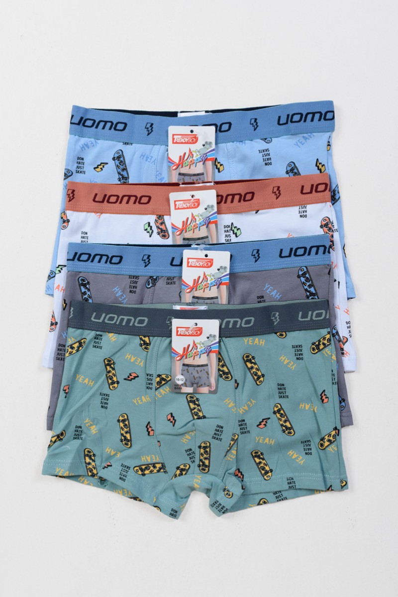Παιδικά μποξεράκια UOMO 4 Pack Combo B669