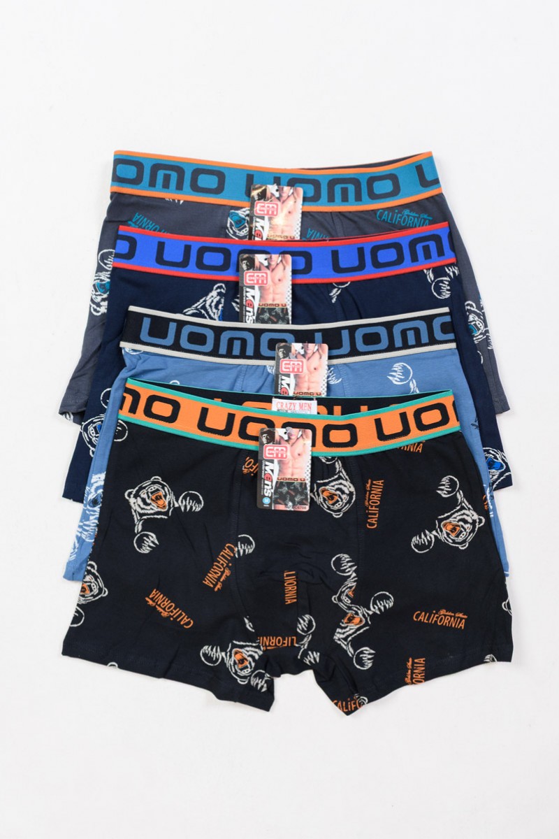 Aνδρικά εσώρουχα Boxer UOMO 4 PACK BC6708