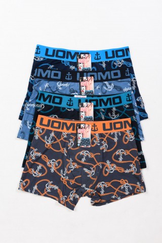 Aνδρικά εσώρουχα Boxer UOMO 4 PACK BC6709