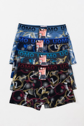 Aνδρικά εσώρουχα Boxer UOMO 4 PACK BC6710
