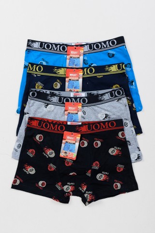 Παιδικά μποξεράκια UOMO 4 Pack Combo F-G5041